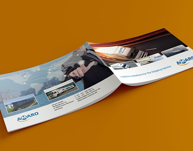 Amaro Logistics Broschüre