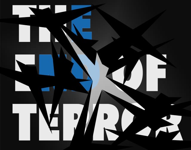 Terrorism is over Plakat