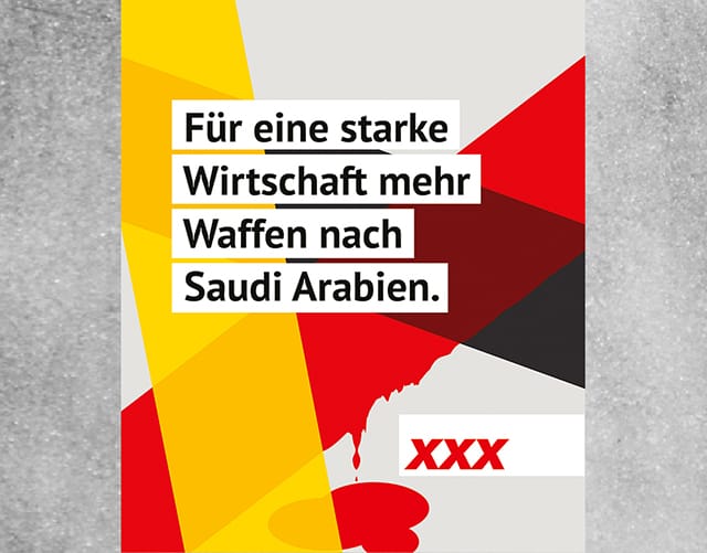 Für eine starke Wirtschaft Plakat